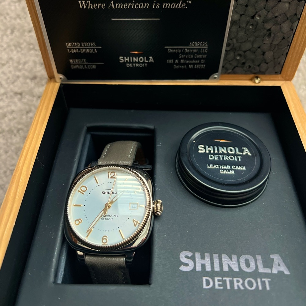 Shinola Gomelsky Square Watch